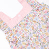 Abundant Blooms Embroidered Dress, Pink