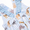 Safari Summer Dress, Blue