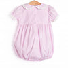 Perfect Day for a Party Smocked Bubble, Pink