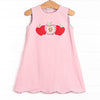 Homework Honeycrisps Applique Dress, Pink
