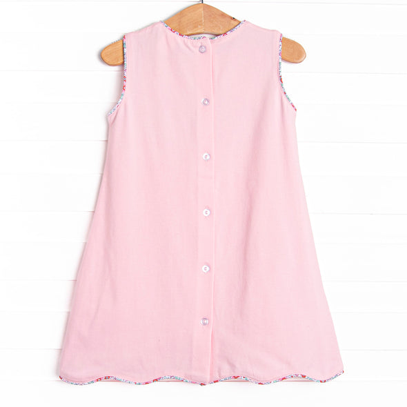Homework Honeycrisps Applique Dress, Pink
