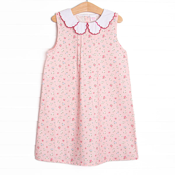 Floral Finds Dress, Pink