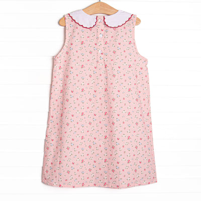 Floral Finds Dress, Pink