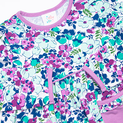 Josie Legging Set, Purple Floral