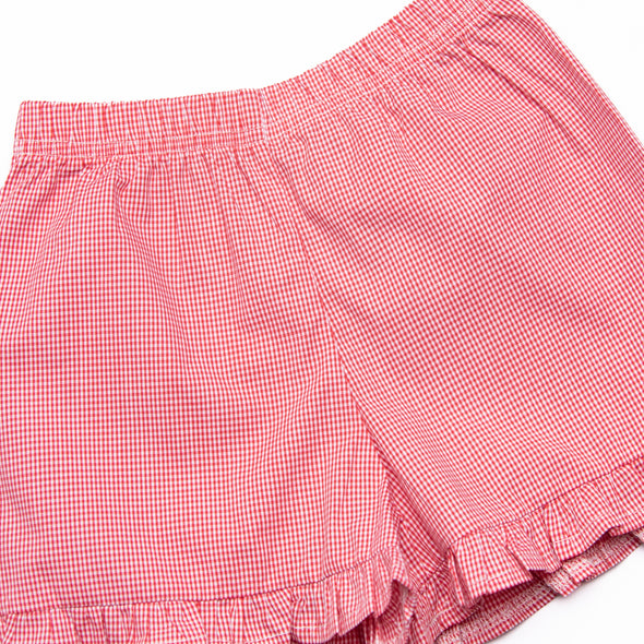 Freedom Fields Ruffle Short Set, Blue