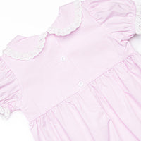 Perfect Day for a Party Smocked Bubble, Pink