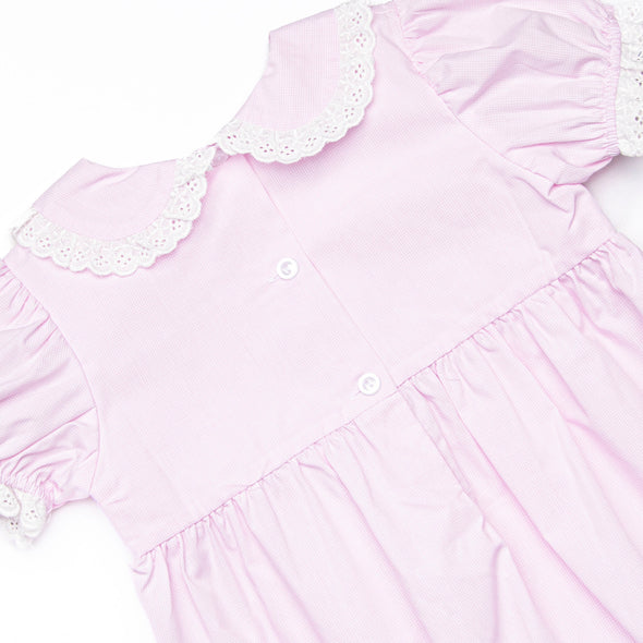 Perfect Day for a Party Smocked Dress, Pink