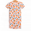 Perfectly Peachy Bamboo Pajama Short Set, Orange