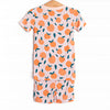 Perfectly Peachy Bamboo Pajama Short Set, Orange