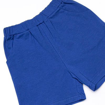 Evan Short Set, Royal and Light Blue Stripe