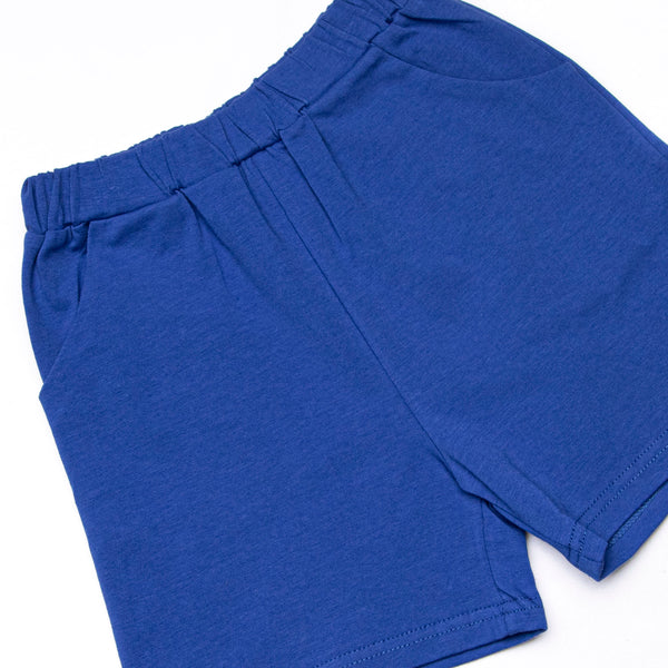 Evan Short Set, Royal and Light Blue Stripe