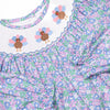 Turkey Thyme Smocked Legging Set, Blue