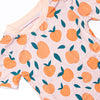 Perfectly Peachy Bamboo Pajama Short Set, Orange