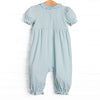 Sophie Pima Long Romper,  Mint