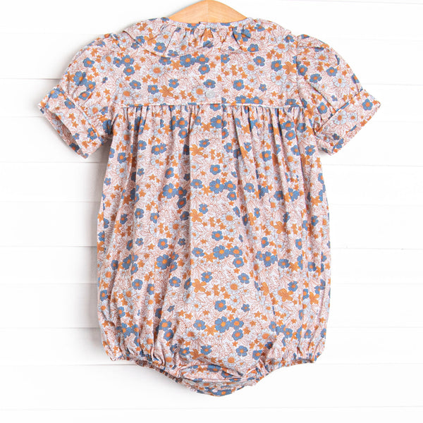 Holiday Harvest Smocked Bubble, Brown