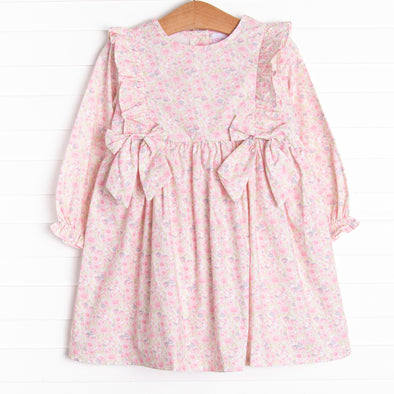 Tea Time Florals Dress, Pink