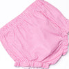 Pups and Pails Applique Ruffle Diaper Set, Pink