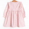 Tea Time Florals Dress, Pink