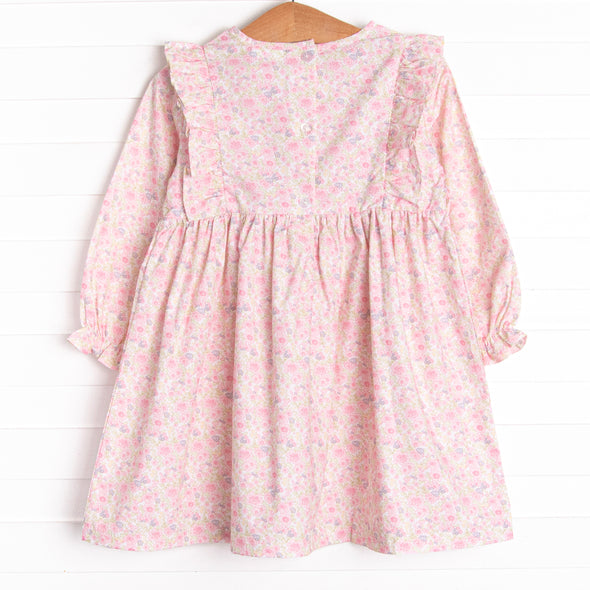 Tea Time Florals Dress, Pink