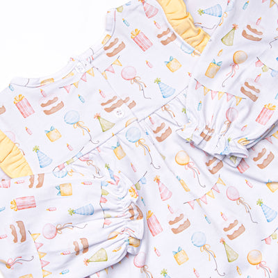 Party's Just Begun Diaper Set, Yellow