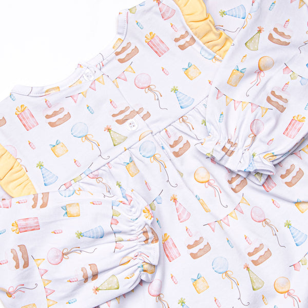 Party's Just Begun Diaper Set, Yellow