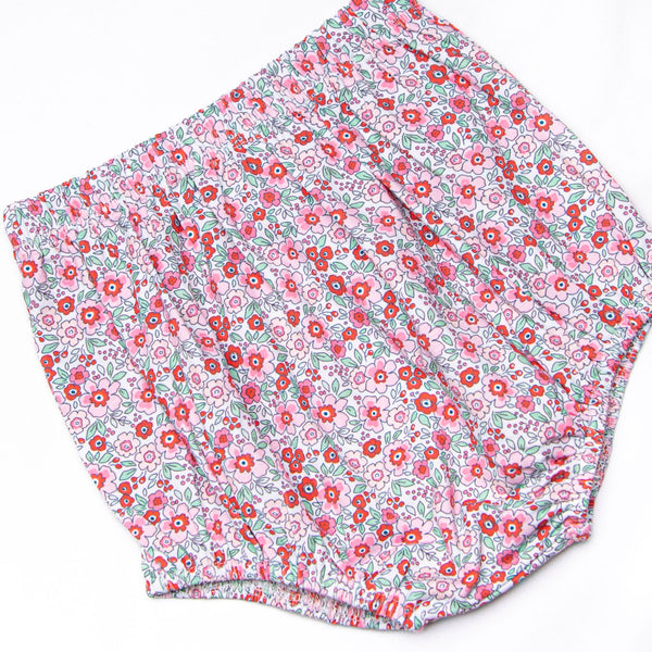 Homework Honeycrisps Applique Diaper Set, Pink