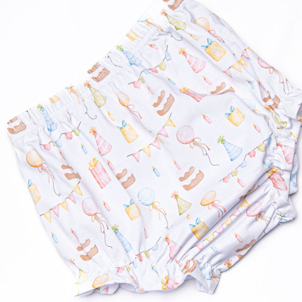 Party's Just Begun Diaper Set, Yellow