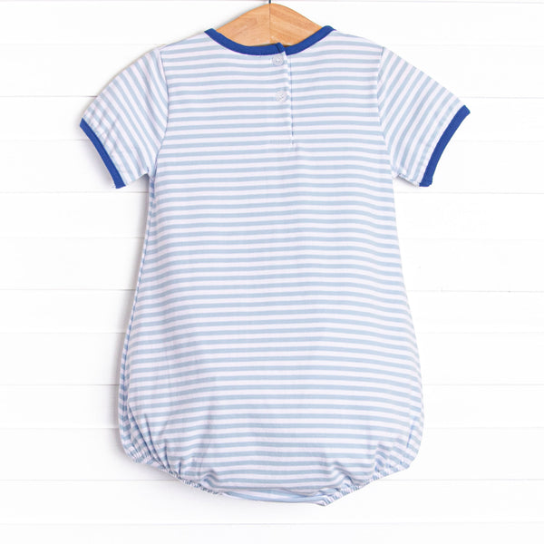 Jack Pocket Bubble, Royal and Light Blue Stripe