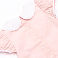 Manger Miracle Embroidered Diaper Set, Pink
