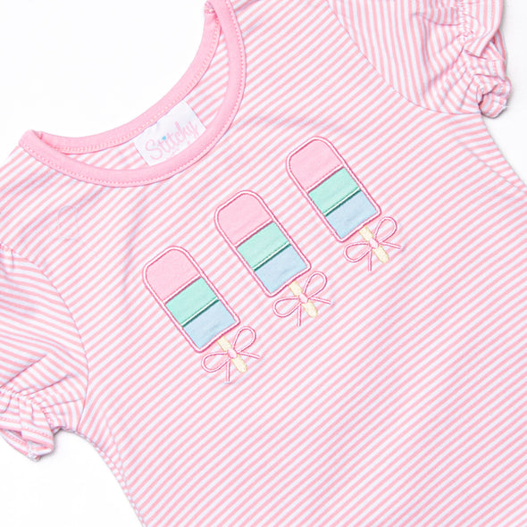Tangy Treat Applique Top, Pink