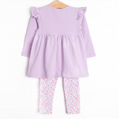 Wisteria Wonder Legging Set, Purple