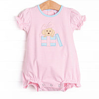 Birthday Barks Applique Bubble, Pink