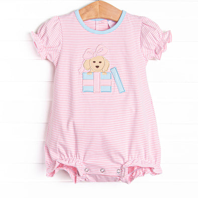 Birthday Barks Applique Bubble, Pink