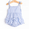 Castle Construction Smocked Ruffle Bubble, Blue