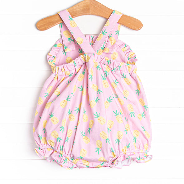 Pretty in Pineapples Sunsuit, Pink