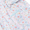 Kaleidoscopic Blossom Legging Set, Blue