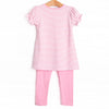 Duck, Duck, Goose Applique Legging Set, Pink