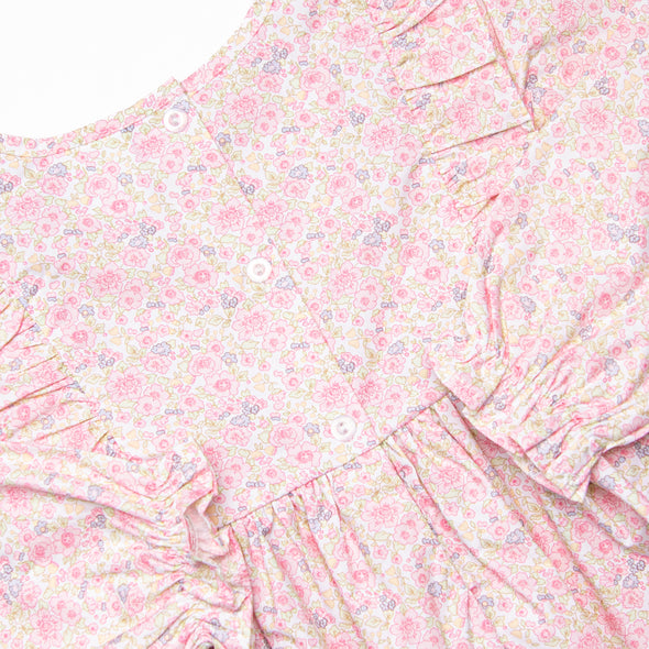 Tea Time Florals Dress, Pink