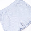 Caitlyn Pima Short Set, Light Blue Stripe