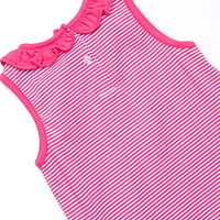 Hannah Short Set, Hot Pink Stripe