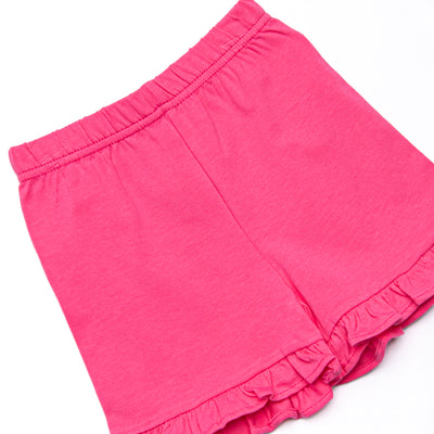 Hannah Short Set, Hot Pink Stripe