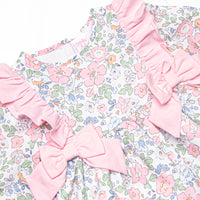 Millie Magnolia Diaper Set, Pink
