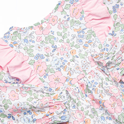 Millie Magnolia Diaper Set, Pink