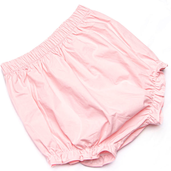 Holiday Glow Smocked Diaper Set, Pink