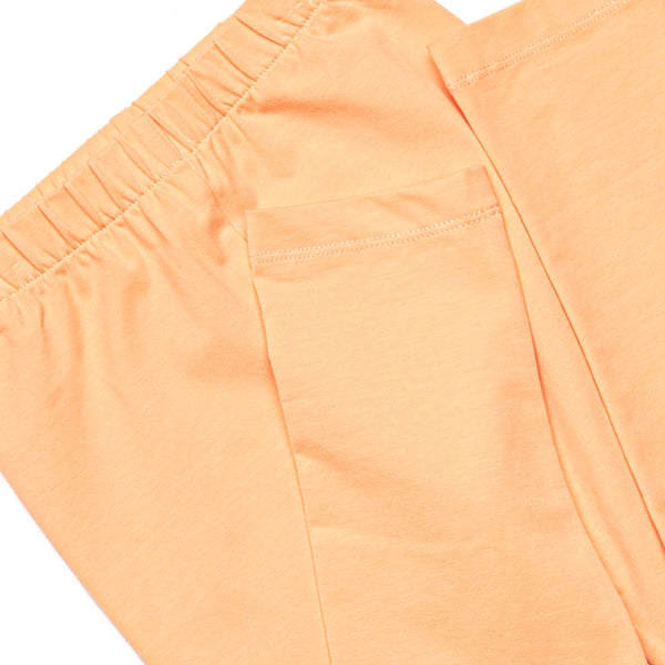 Pastel Poults Smocked Legging Set, Orange