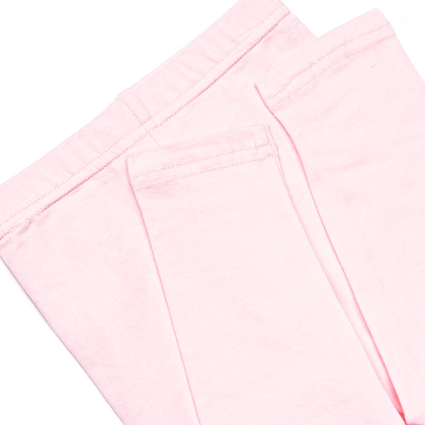 Millie Magnolia Elastic Smocked Legging Set, Pink