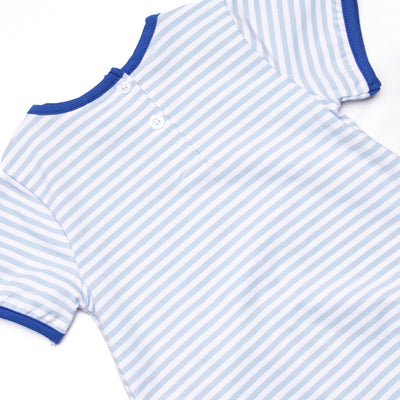 Jack Pocket Bubble, Royal and Light Blue Stripe