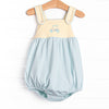 Course Cruisin' Pima Embroidered Bubble, Yellow and Mint Stripe