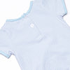 Duck, Duck, Goose Applique Bubble, Blue