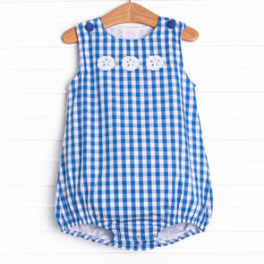 Washed Ashore Applique Bubble, Blue